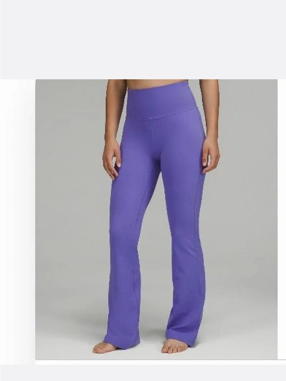 Lululemon Align High-Rise Purple Flare Leggings